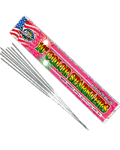COLOR SPARKLERS | 10 Inch By Miracle Fireworks